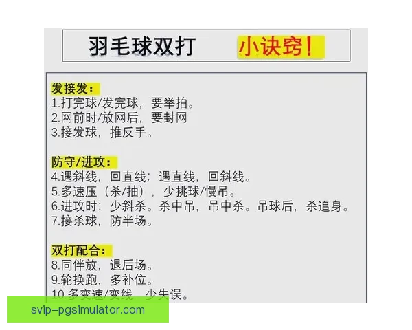 羽毛球比赛中关键技术及战术策略解析 羽毛球比赛中关键技术及战术策略解析